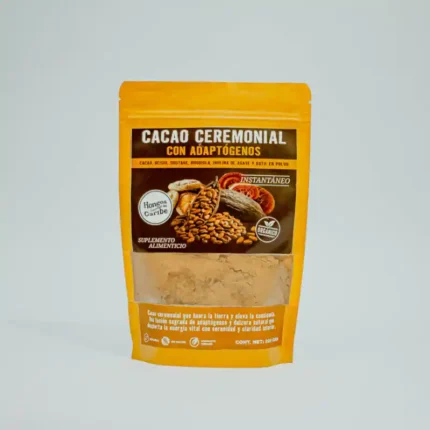 Cacao ceremonial con adaptógenos