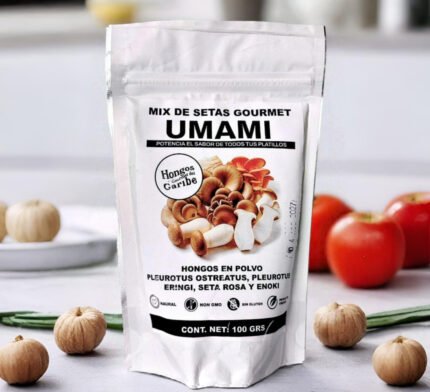 Sabor umami de mix de setas